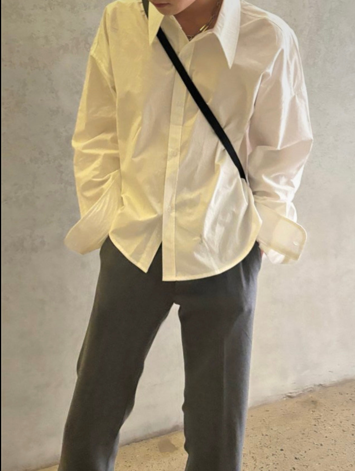 Basic Crop Shirt