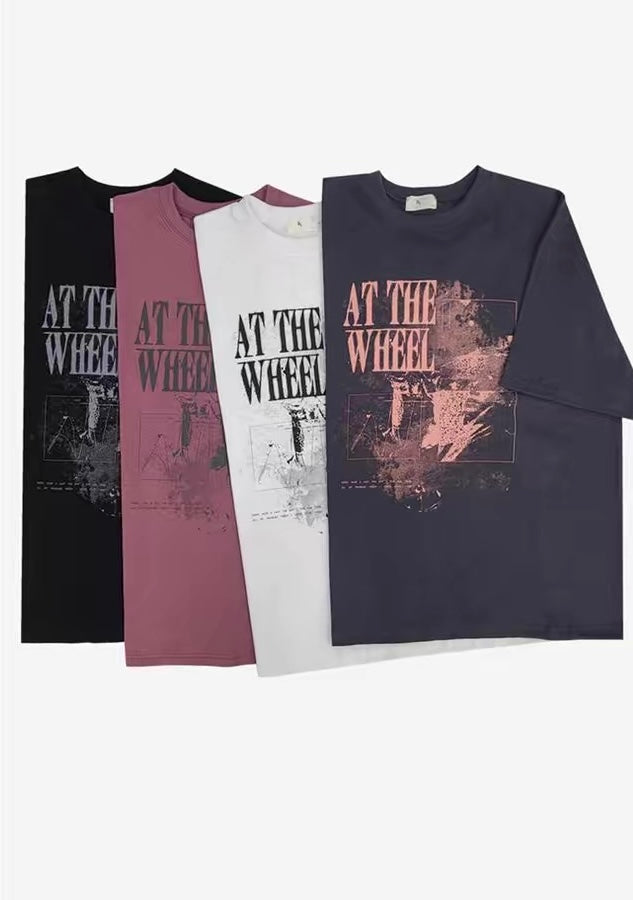 AT THE WHEEL short sleeve