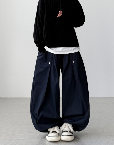 Y2K bubble pants