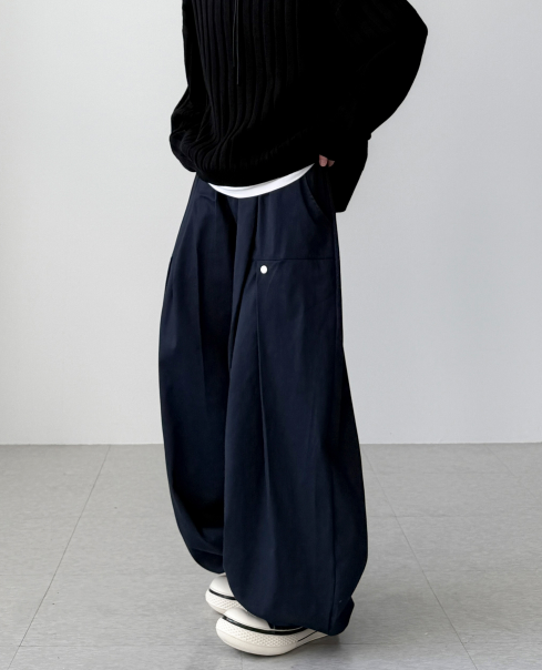 Y2K bubble pants