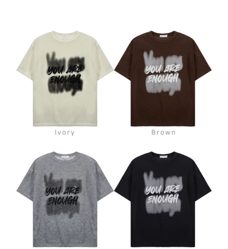 You are enough Knit Short Sleeve