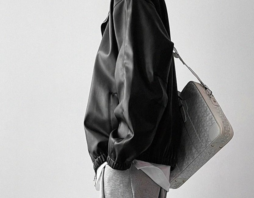 Classic Leather Jacket #PB050