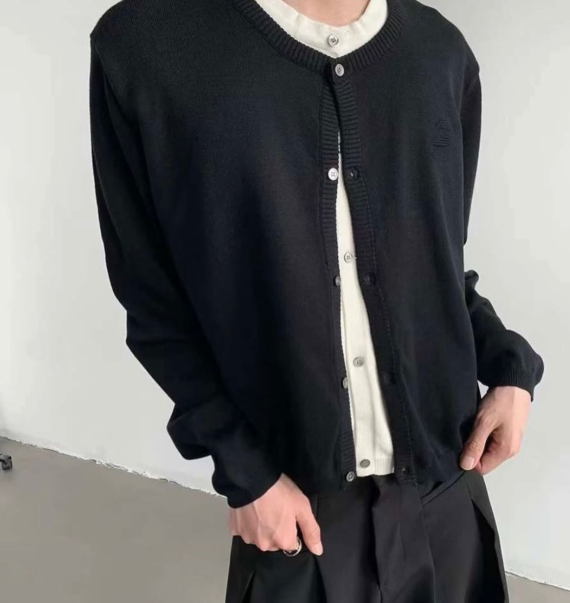Double layer Cardigan