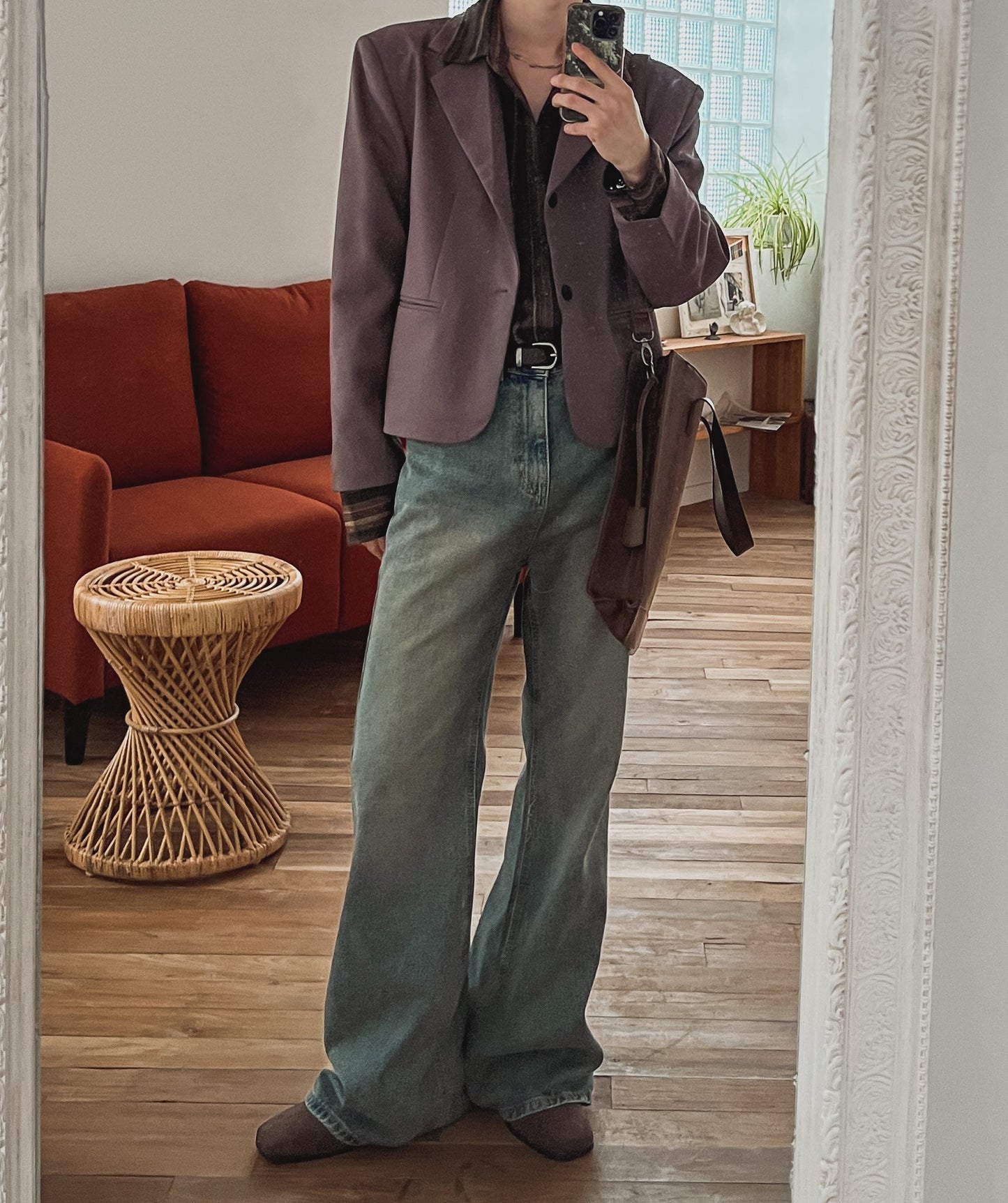 Vintage Bootcut Pants