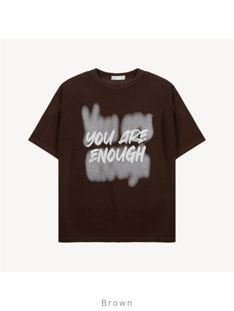 You are enough Knit Short Sleeve