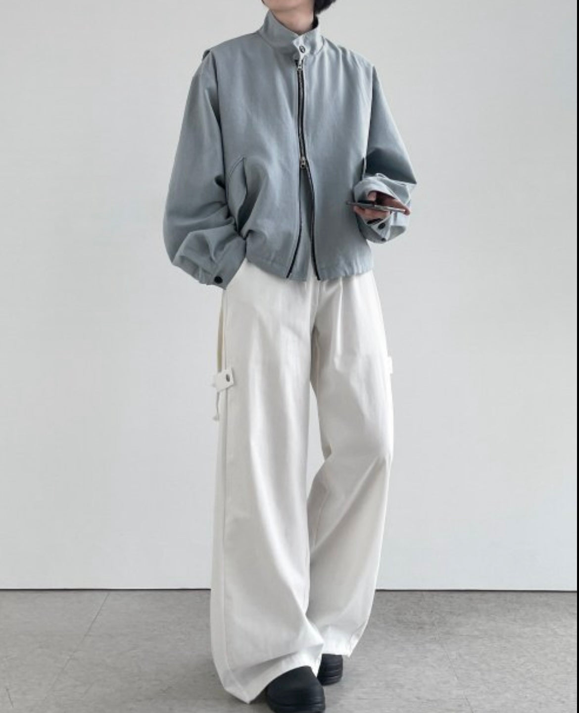 Balloon wide pants