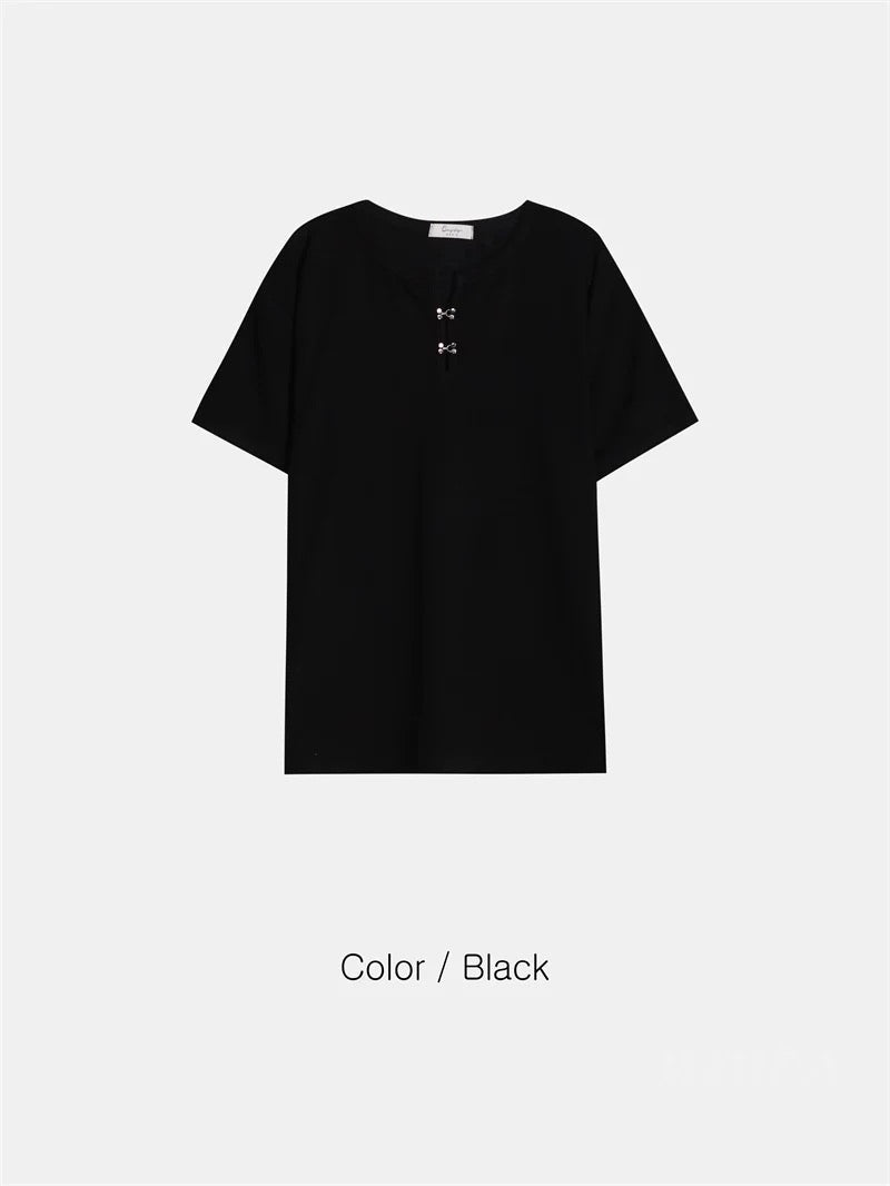 Hook Henley Short-Sleeve