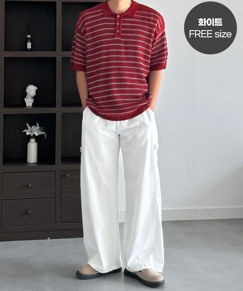 Balloon wide pants