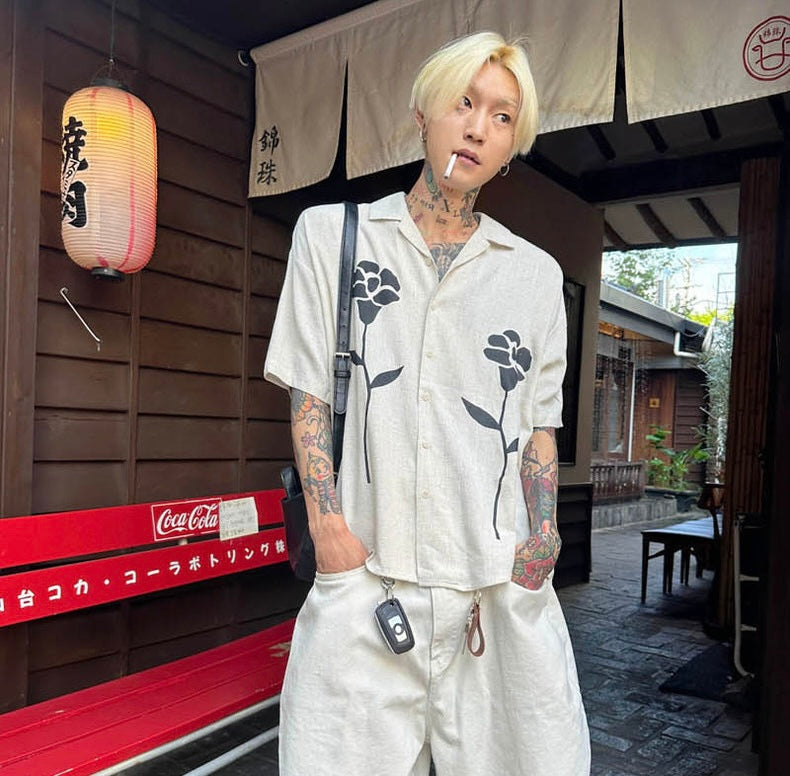 Flower Painting Shirt