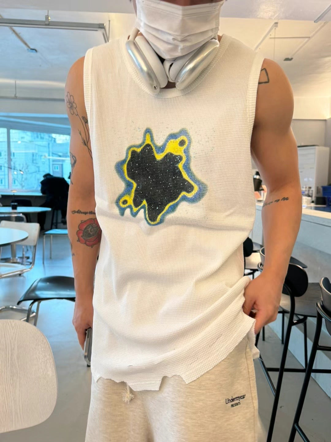 (高彈性,damage破爛款)Damage Bomb Vest