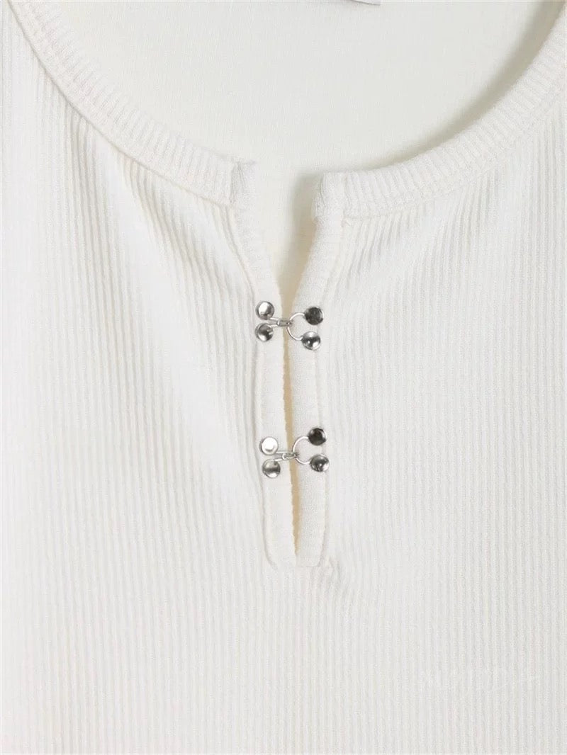 Hook Henley Short-Sleeve