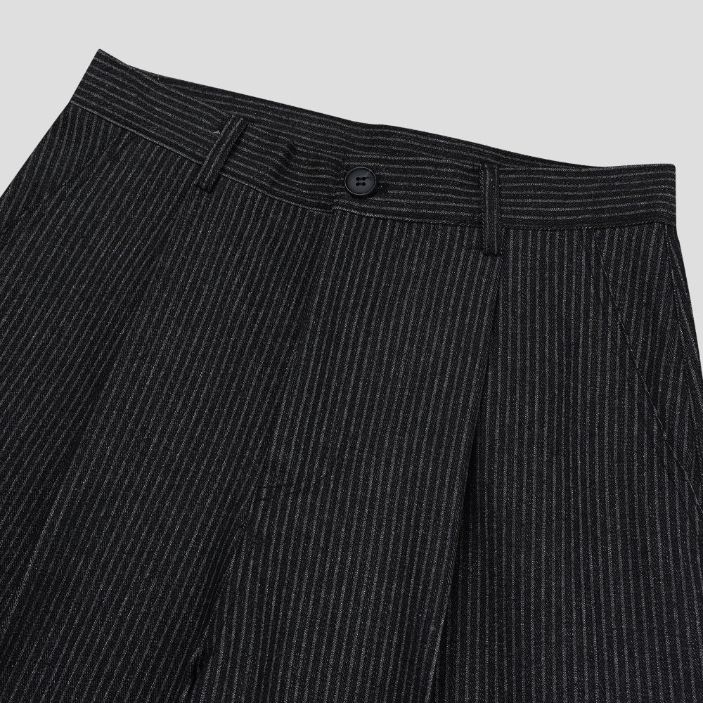 Striped Short denim