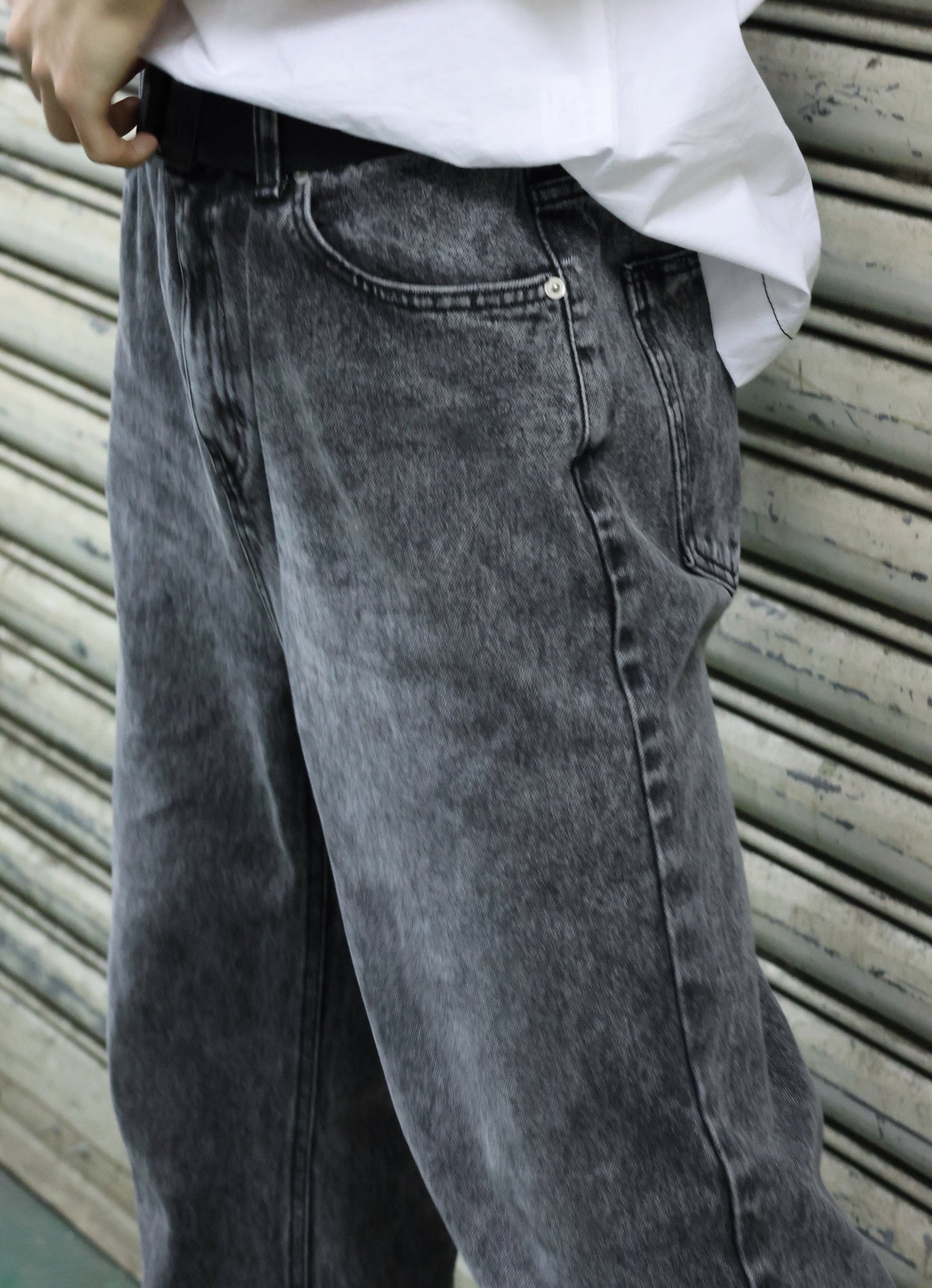Smoky Wide denim #PB004