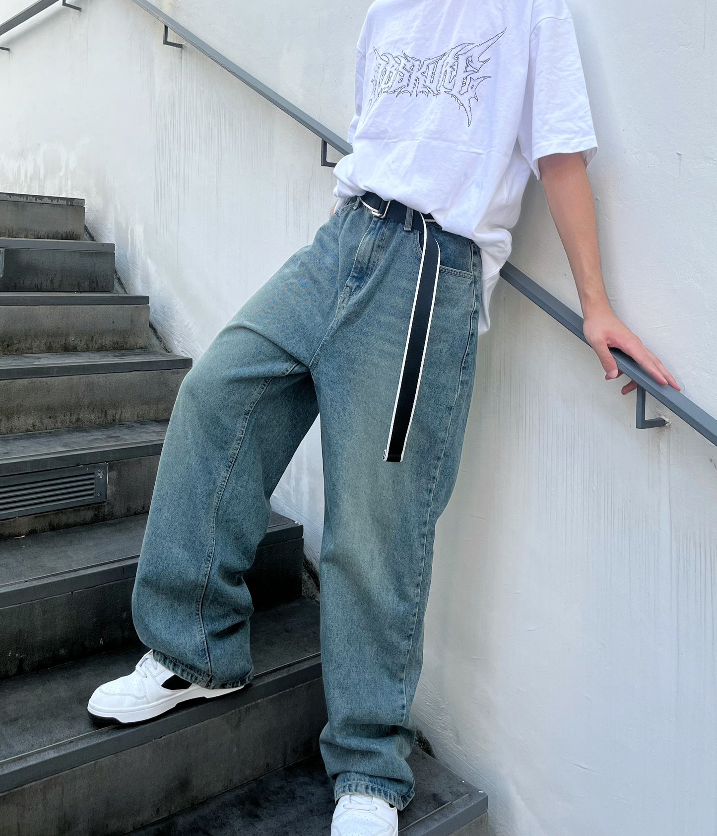Vintage Wide Denim #PB040