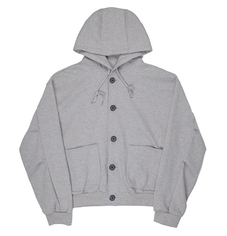 Button Hoodie Jacket #PB072