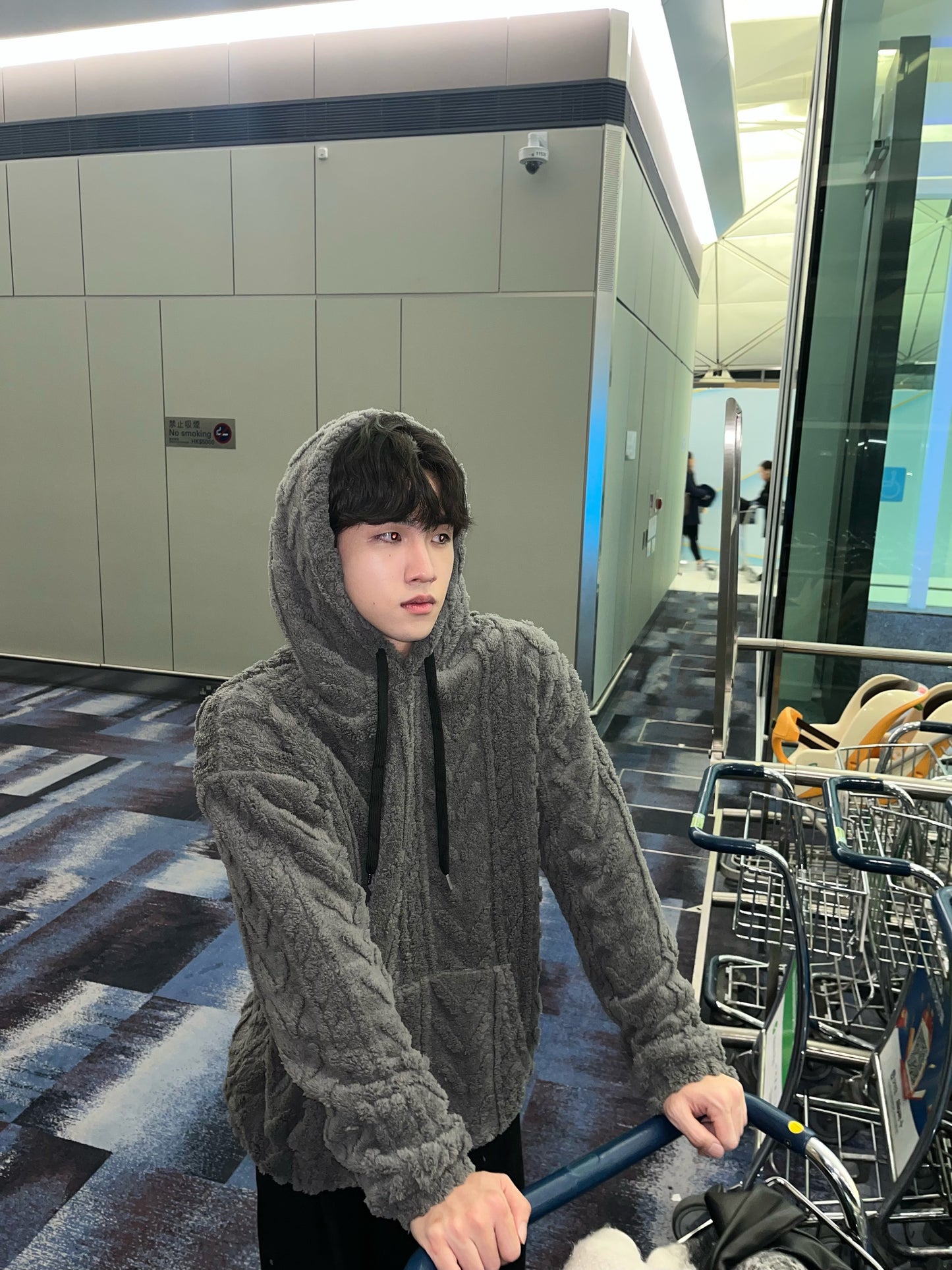 Knitted Hoodie Sweater #PB093