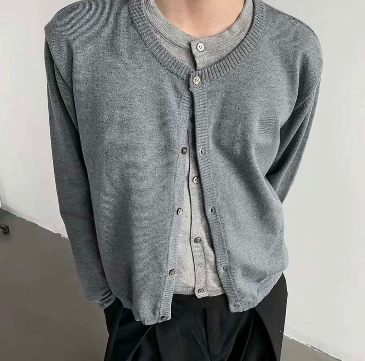Double layer Cardigan