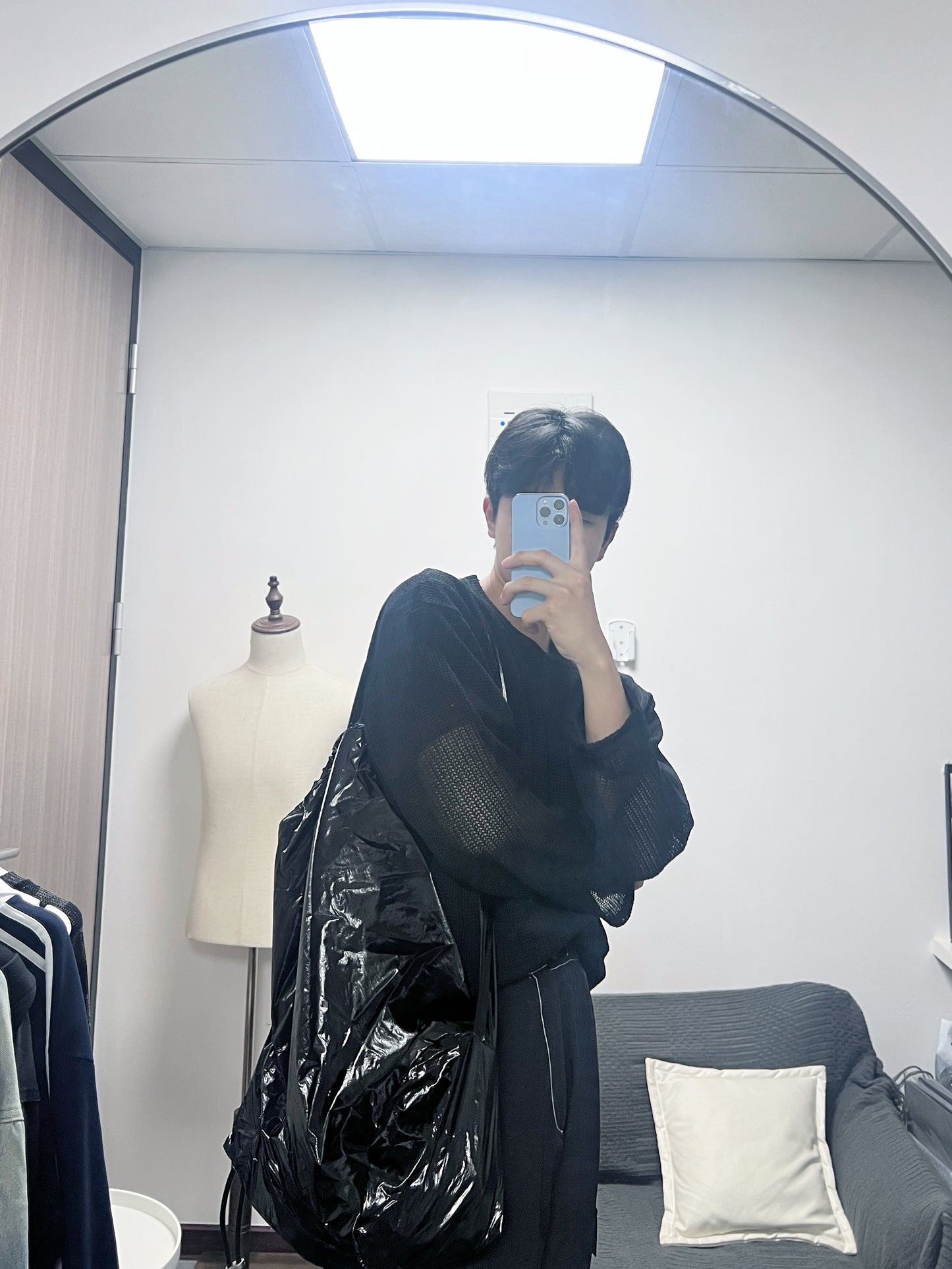 Mesh Knit Sweater