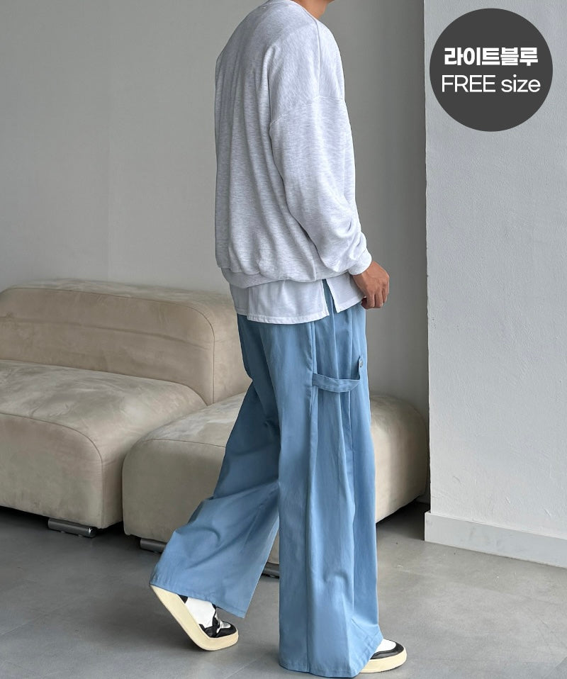 Balloon wide pants