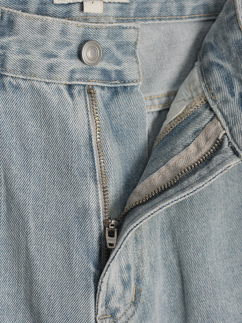 Handmade flower denim Pant