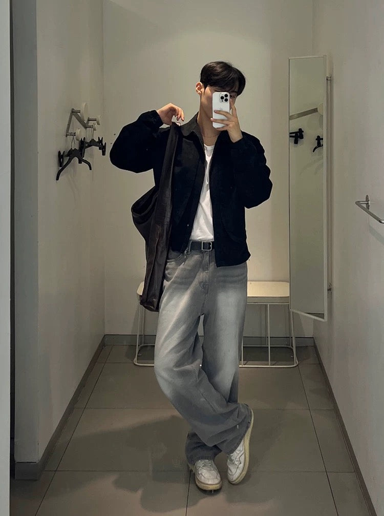 Ash Grey Denim