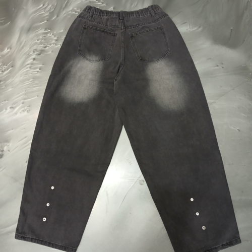 Washed Wide Pants