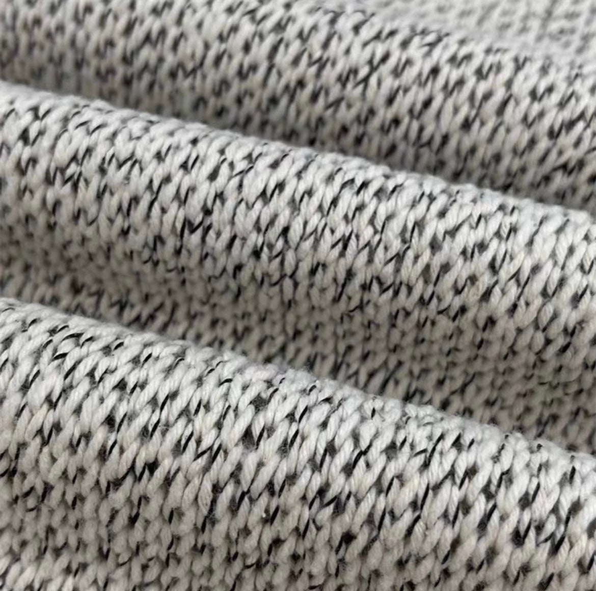 Mixed Knitted Long Sleeve