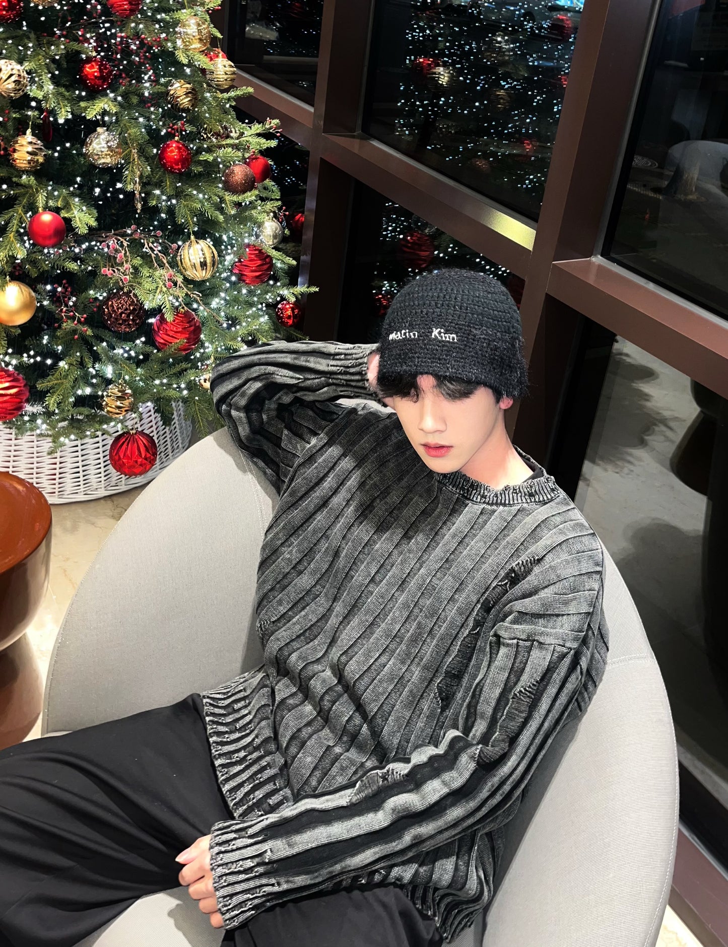 Striped Wash Knit