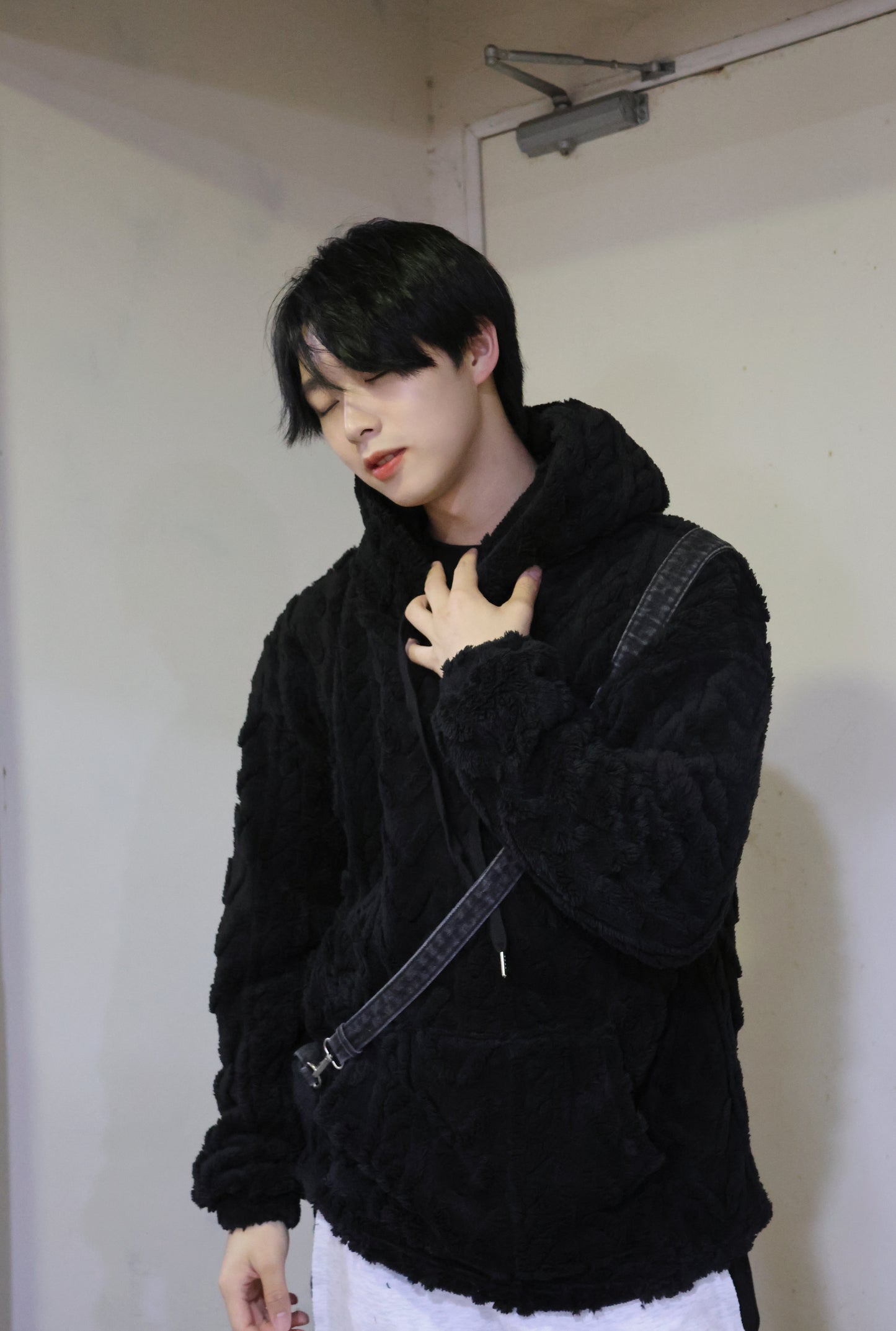 Knitted Hoodie Sweater #PB093
