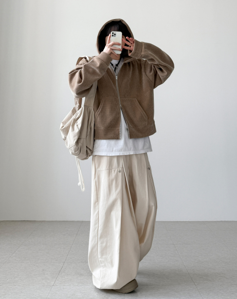 Y2K bubble pants