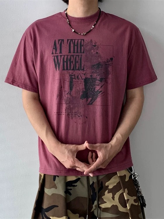 AT THE WHEEL short sleeve