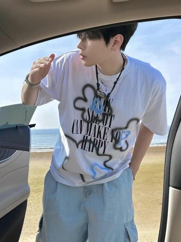 (手工噴製而成🎨) Flower Spray T