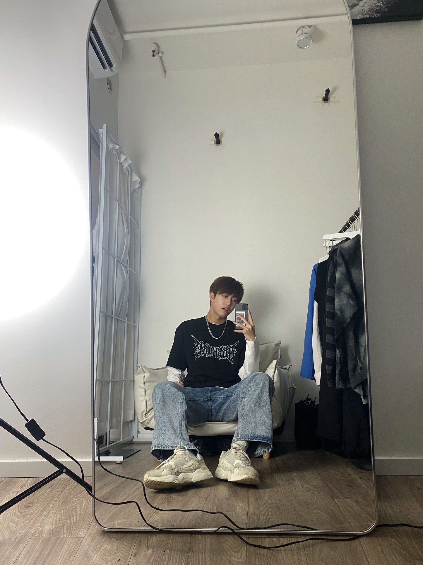 Smoky Wide denim #PB004