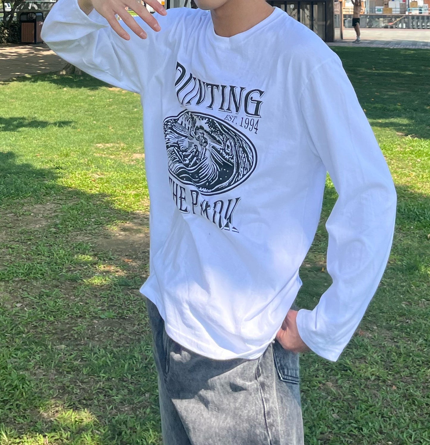 Punting Long Sleeve T #PB029