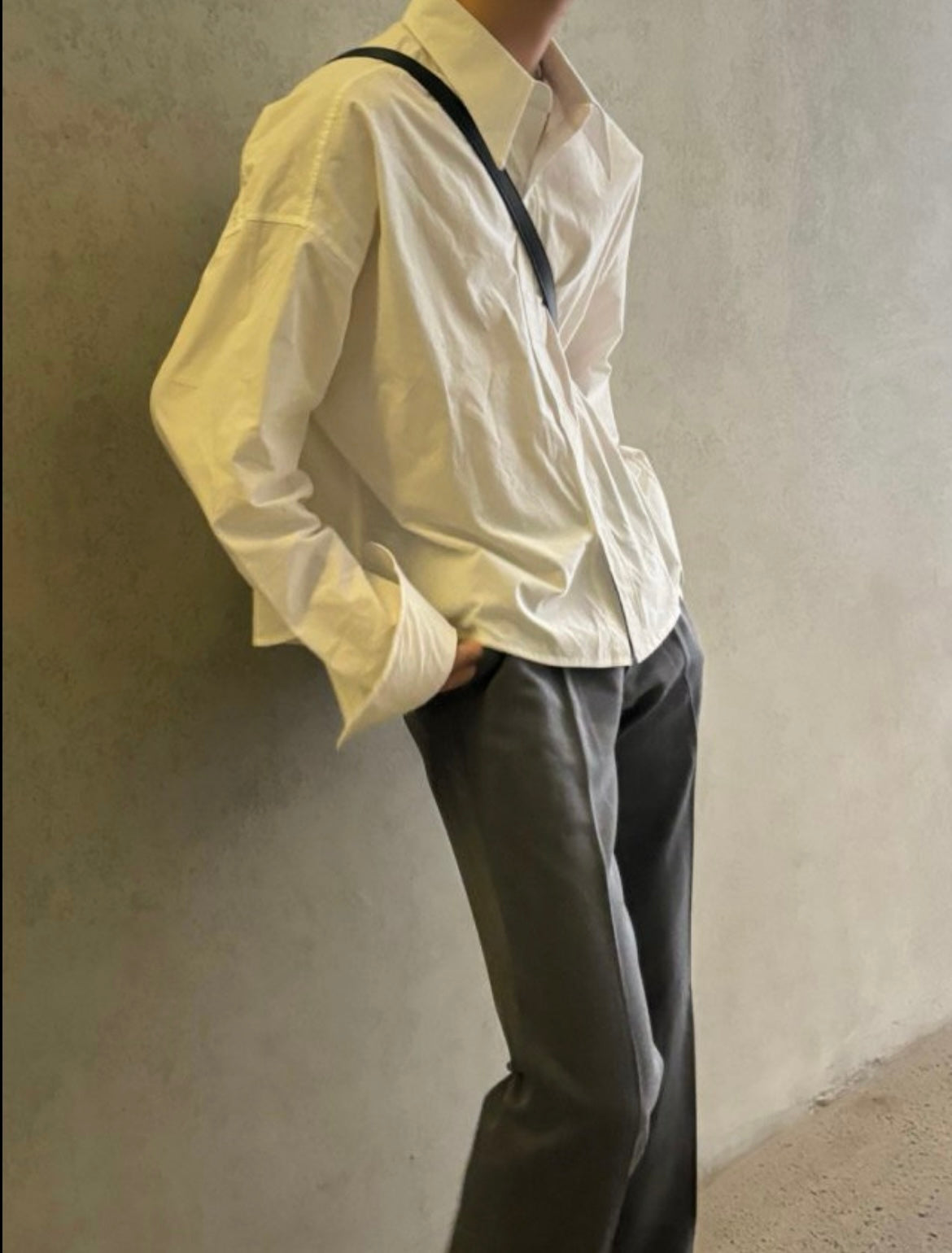 Basic Crop Shirt