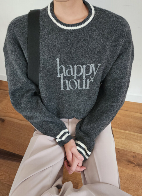 Happy hour knit