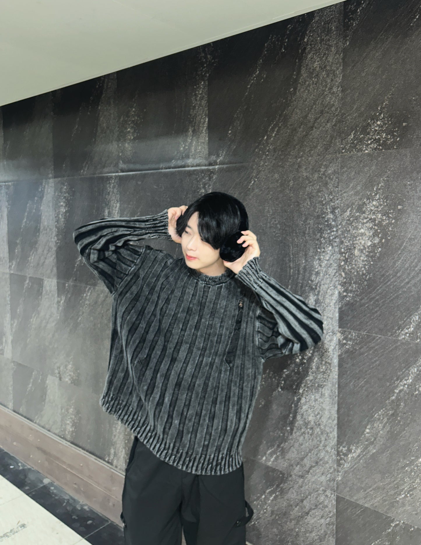 Striped Wash Knit