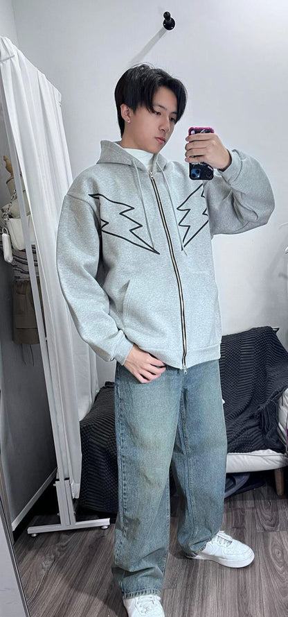 Thunder Hoodie Jacket #PB066