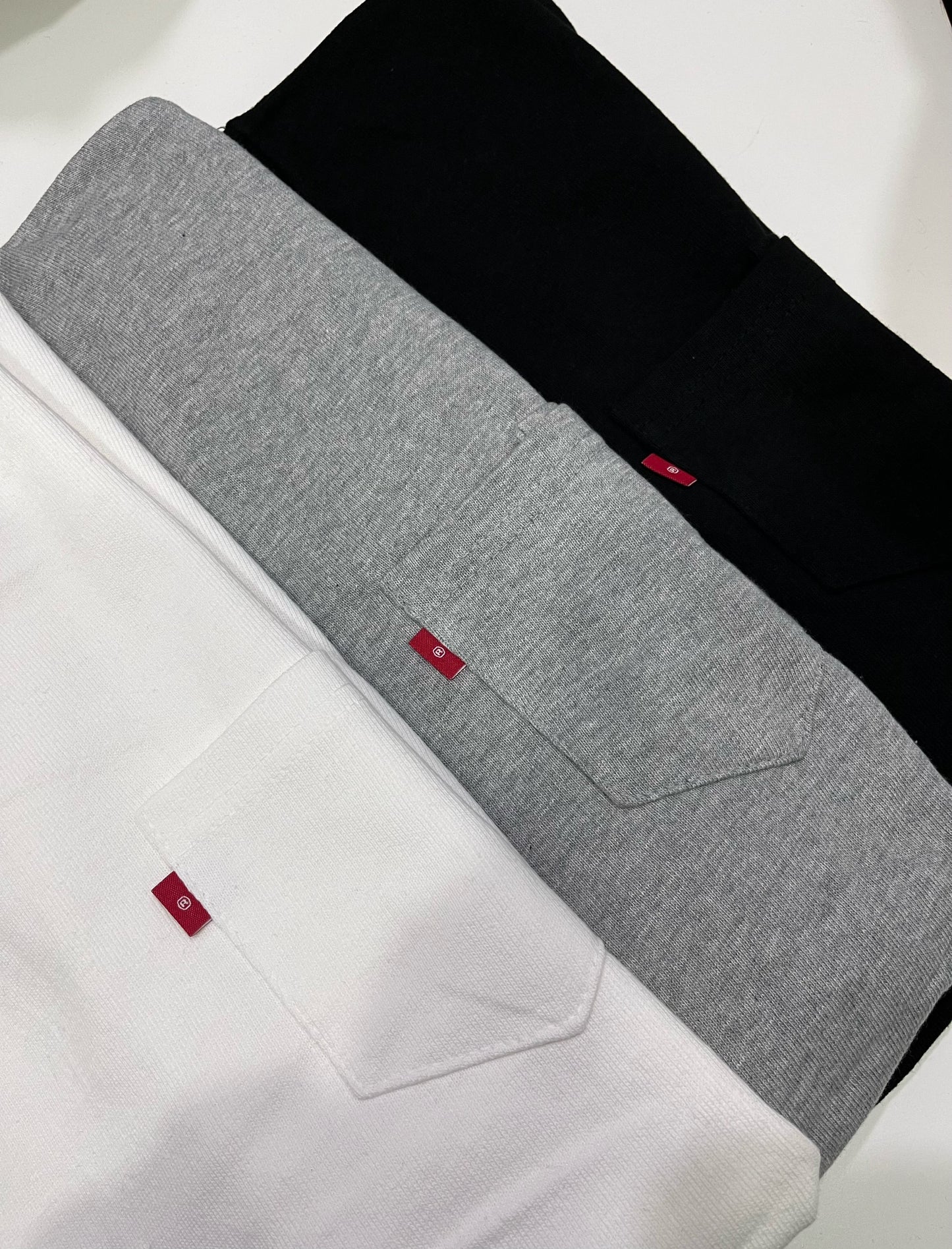 Basic Pocket T (long sleeve) #PB067 超高質全棉 店主自留3色