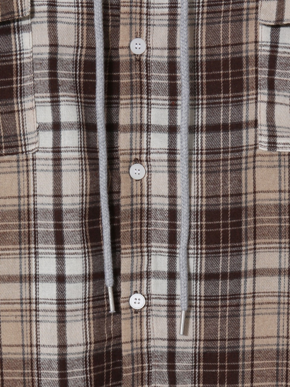 Street Checked Hoodie