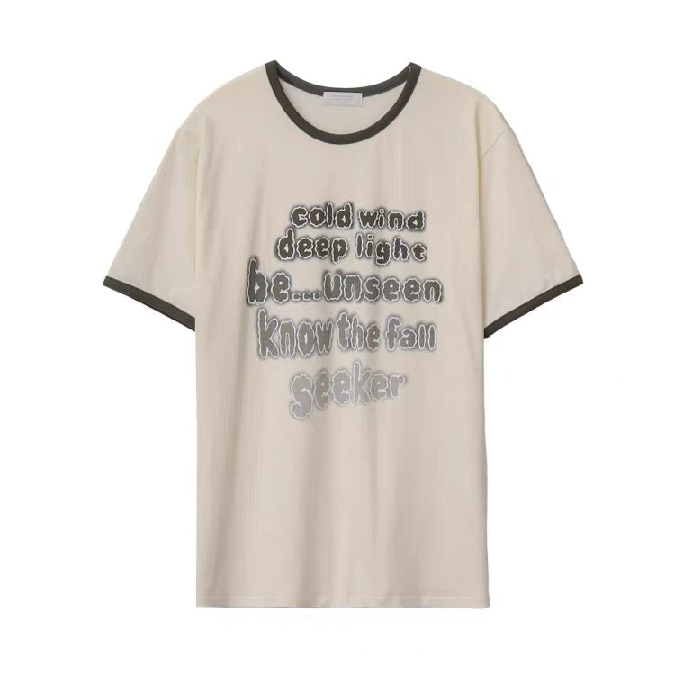 Vintage Bubble Letter Graphic Tee (預訂款 同款買2件起78折)
