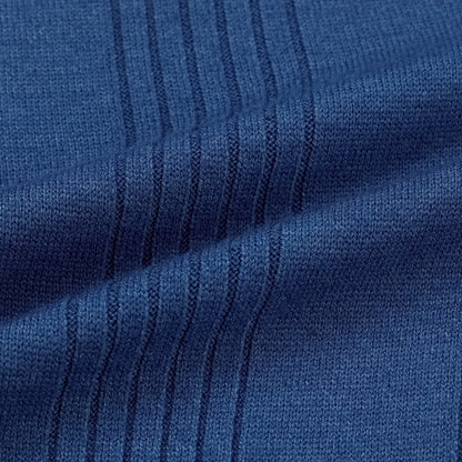 Label Henley Knit Short Sleeve