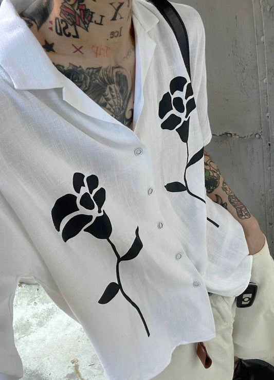 Flower Painting Shirt