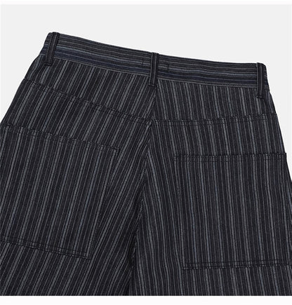 Striped Denim Jeans