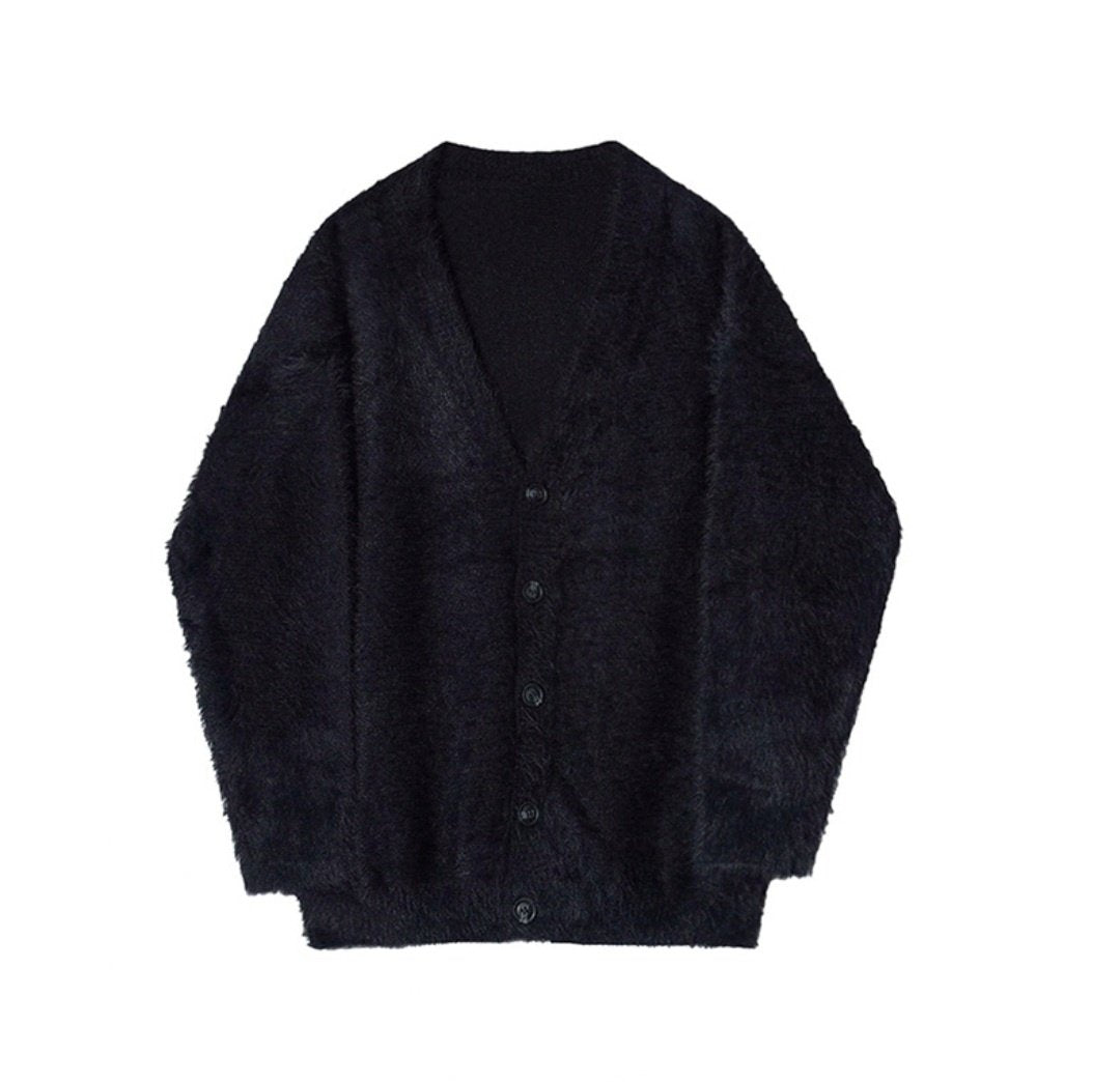 Fluffy Knit Cardigan