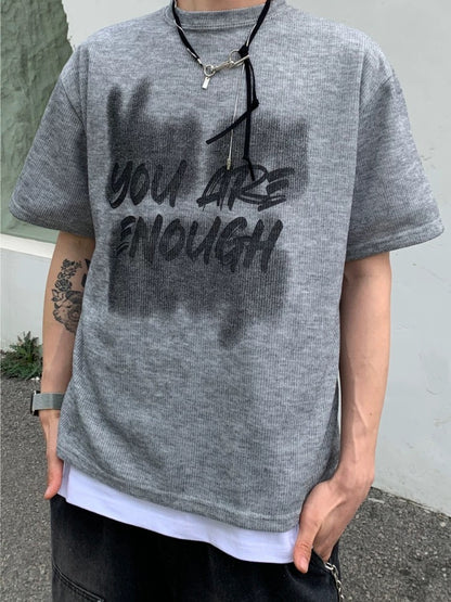 You are enough Knit Short Sleeve