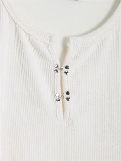 Hook Henley Short-Sleeve