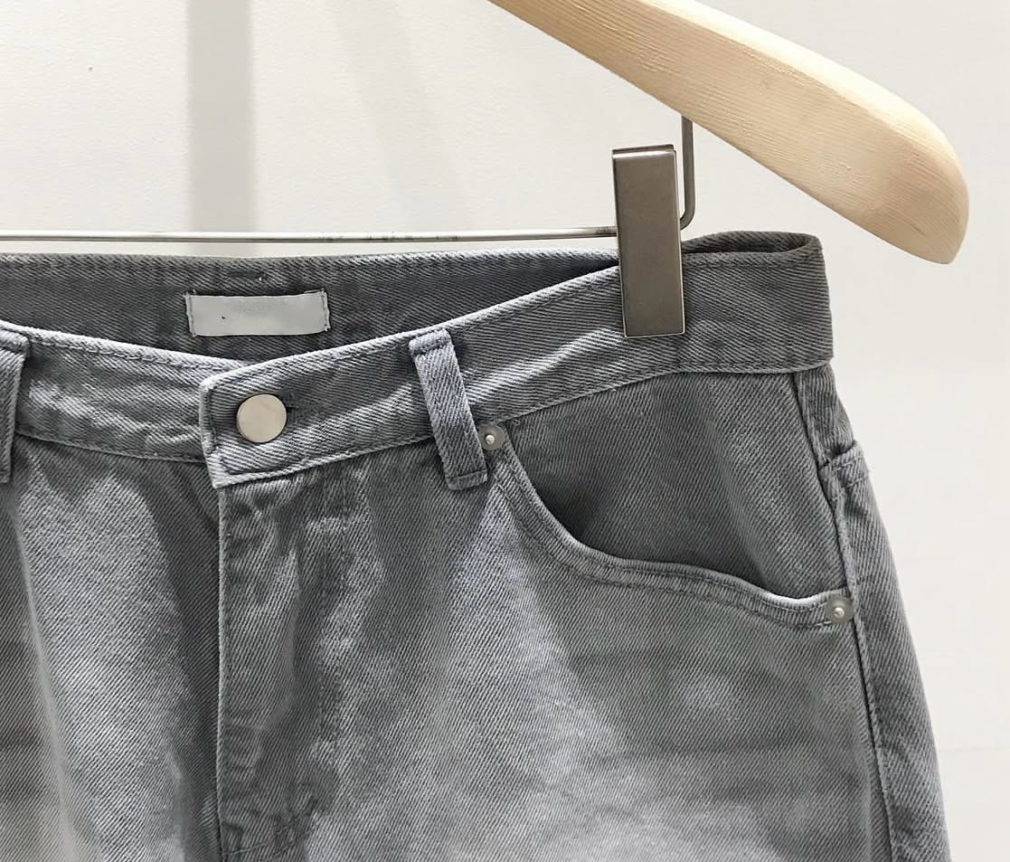 Ash Grey Denim