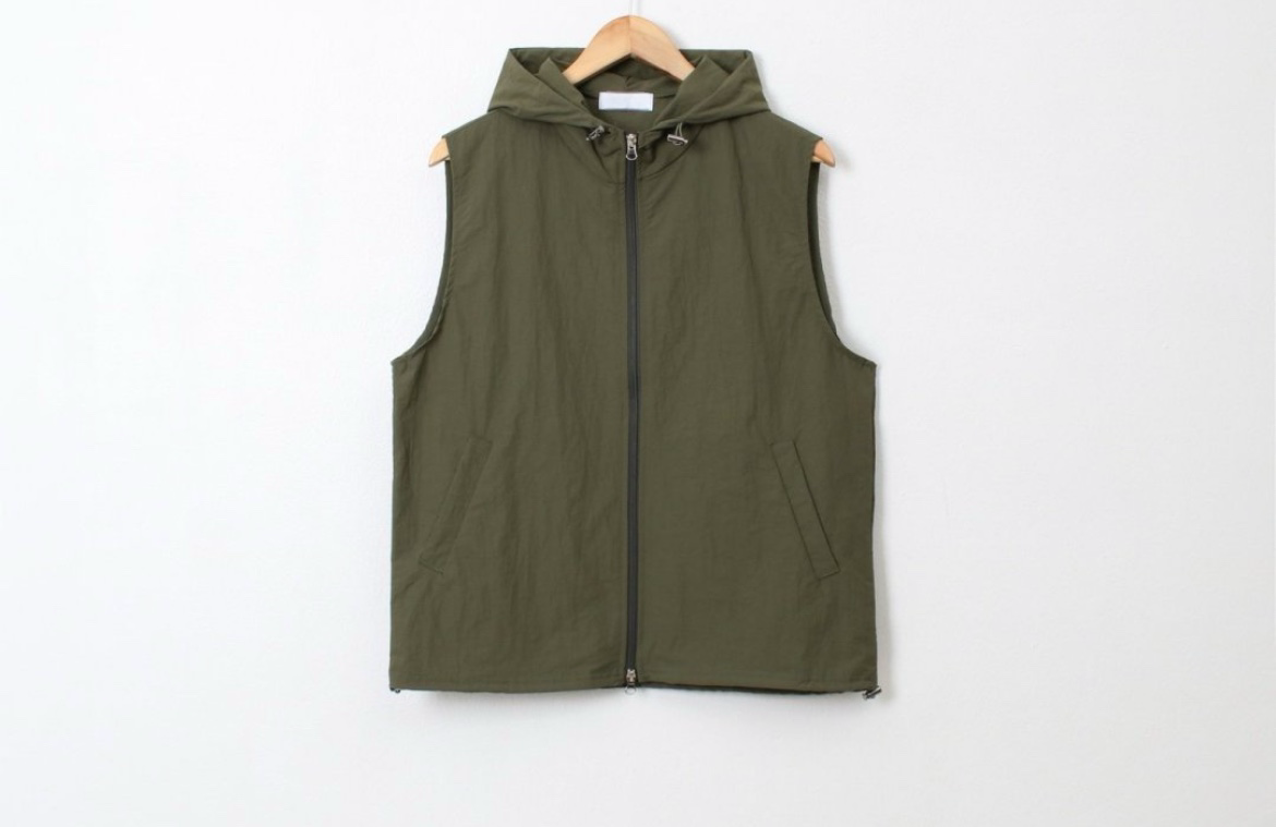 Naylon Hoodie Vest #PB087