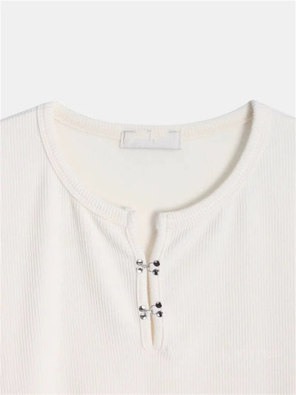Hook Henley Short-Sleeve
